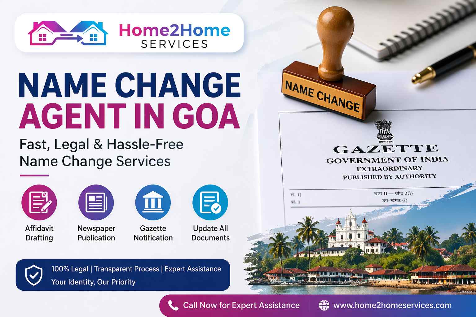 Name Change Agent in Goa